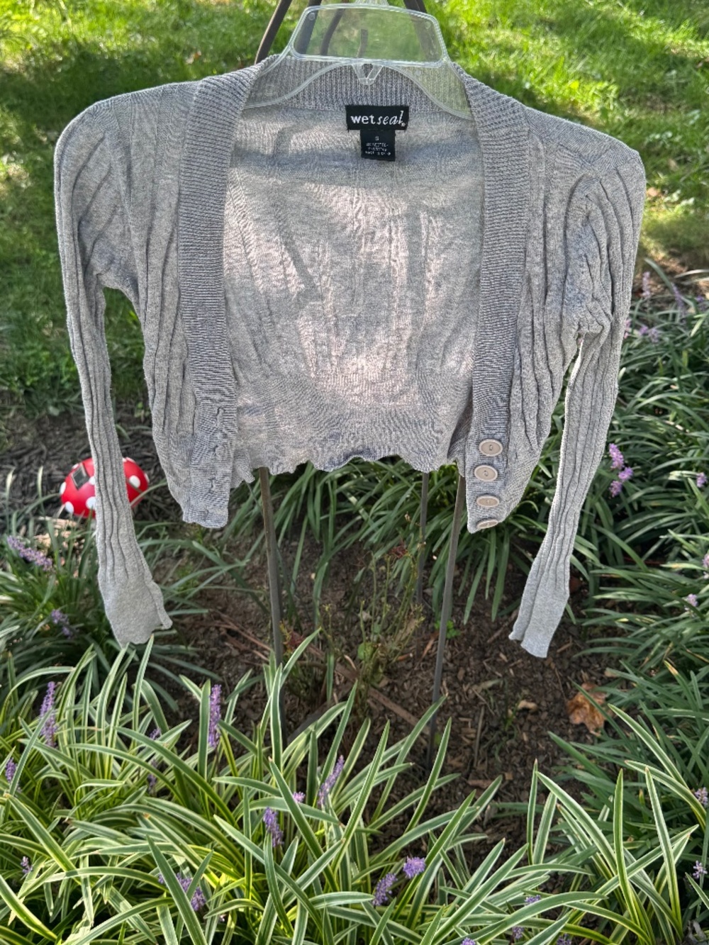 Cropped cardigan